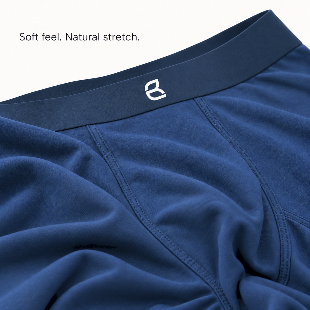 Men’s Seamless Anti-Chafe Long Boxer Brief