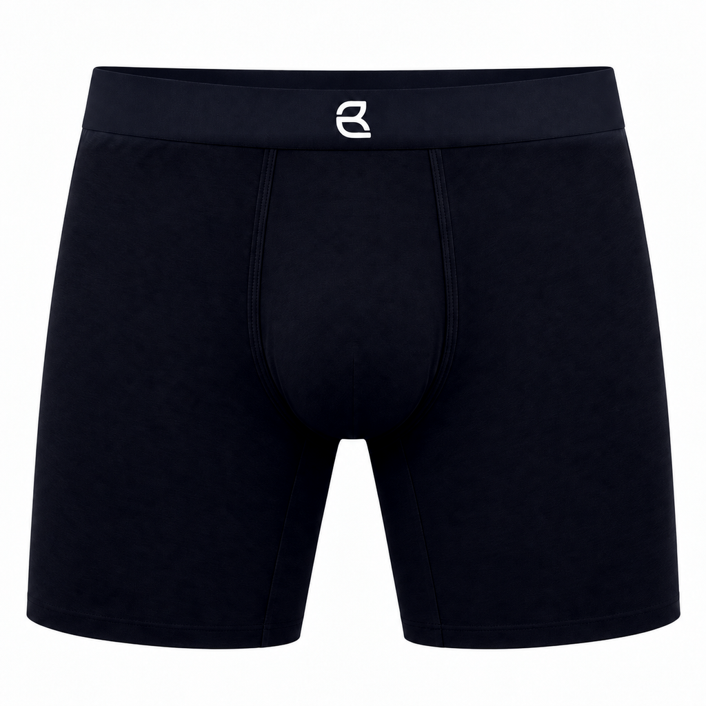Men’s Seamless Anti-Chafe Long Boxer Brief
