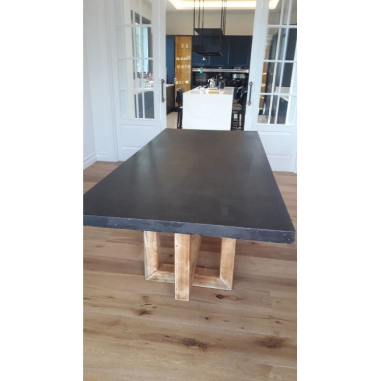 Barocco Aesgaard Lightweight Concrete Rectangular Dining Table - (W)39" (L)94.5" (H)29.5"