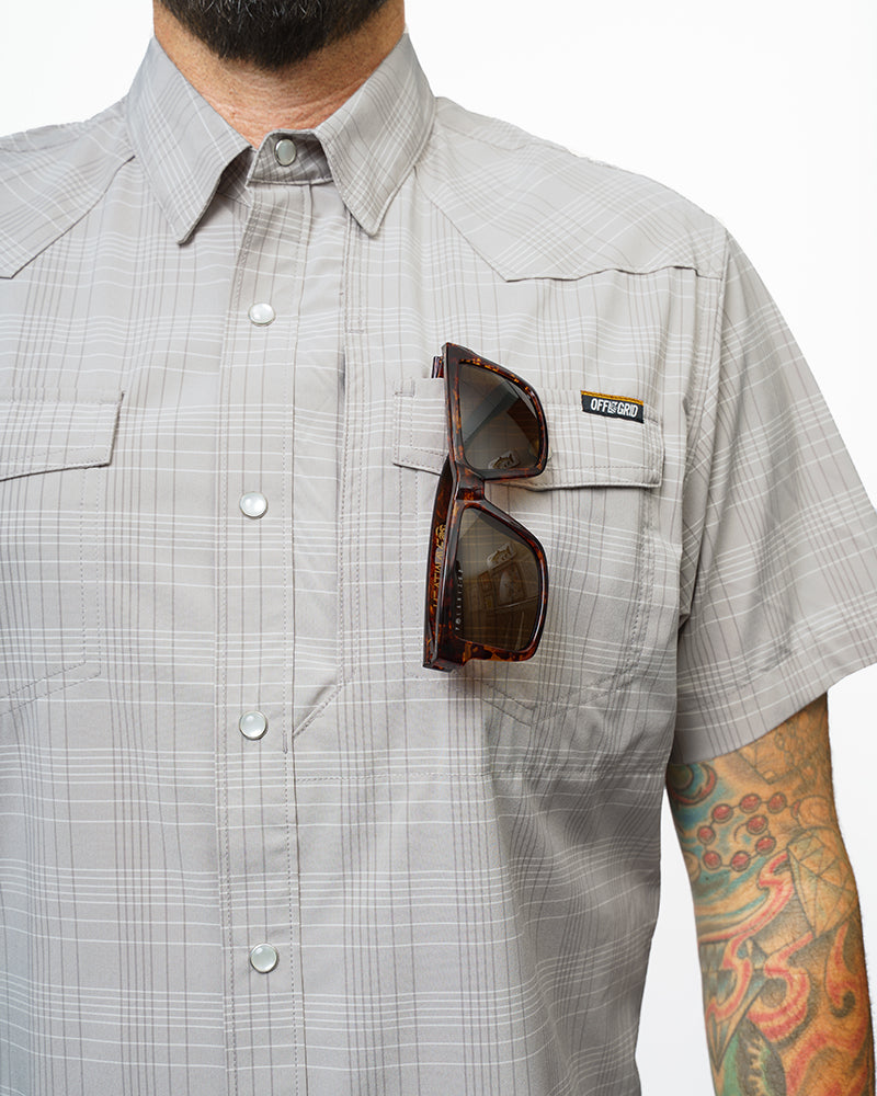 Deke SS Shirt - Storm Grey