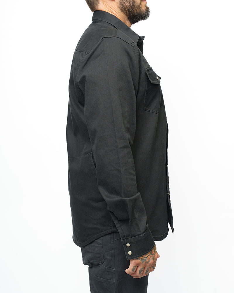 Earl Denim Shirt - Vintage Black