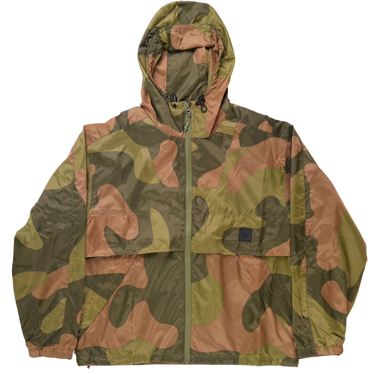 QILO x AP Retro Windbreaker in Norwegian Woodland