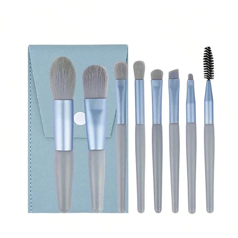 13 PCS Makeup Brushes Set Eye Shadow Foundation Women Cosmetic Brush Eyeshadow Blush Beauty Soft Make Up Tools Bag