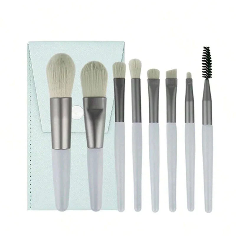 13 PCS Makeup Brushes Set Eye Shadow Foundation Women Cosmetic Brush Eyeshadow Blush Beauty Soft Make Up Tools Bag