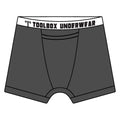 Toolbox Underwear - The Classic Solid Briefs - Grey