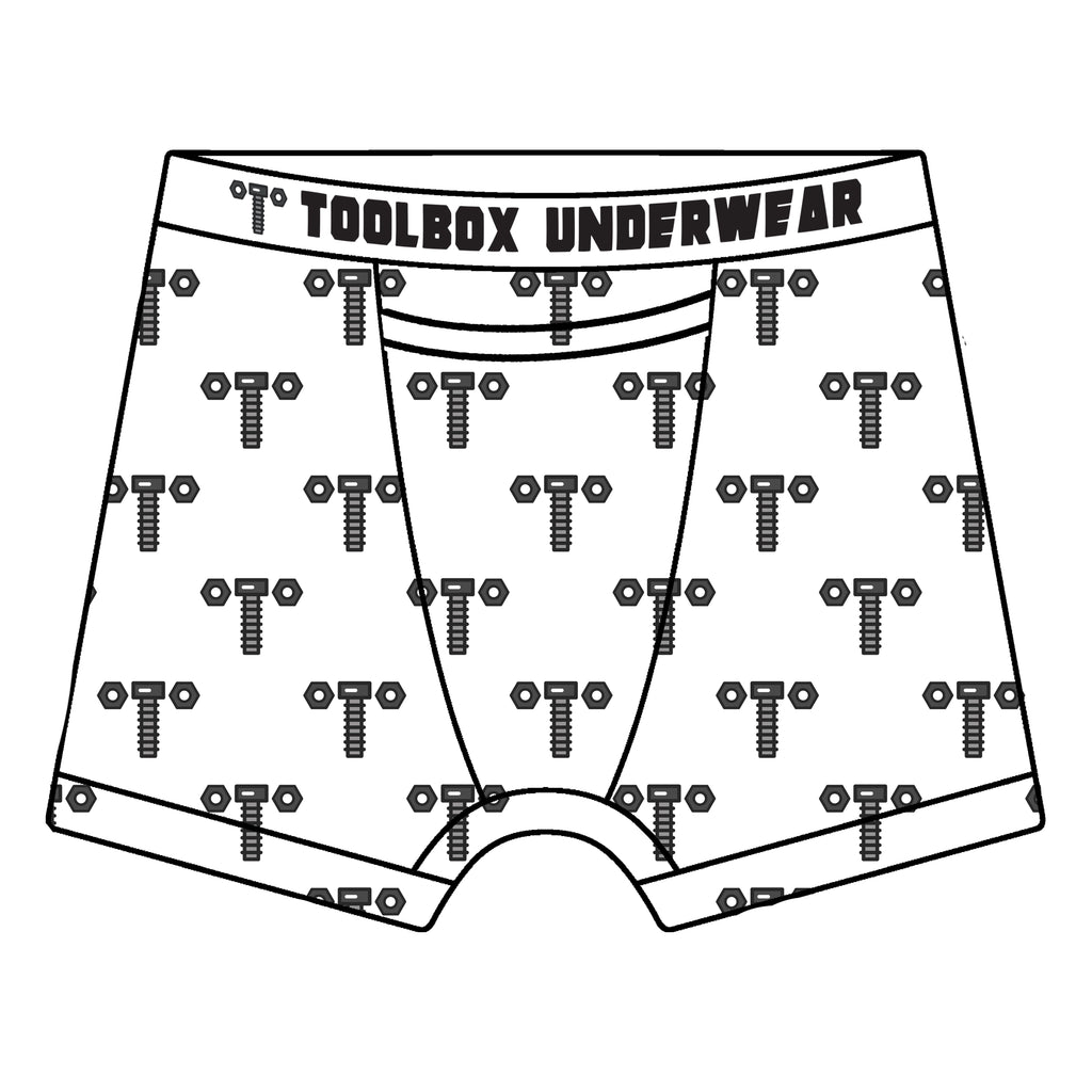 Toolbox Underwear - The Nuts & Bolts Briefs