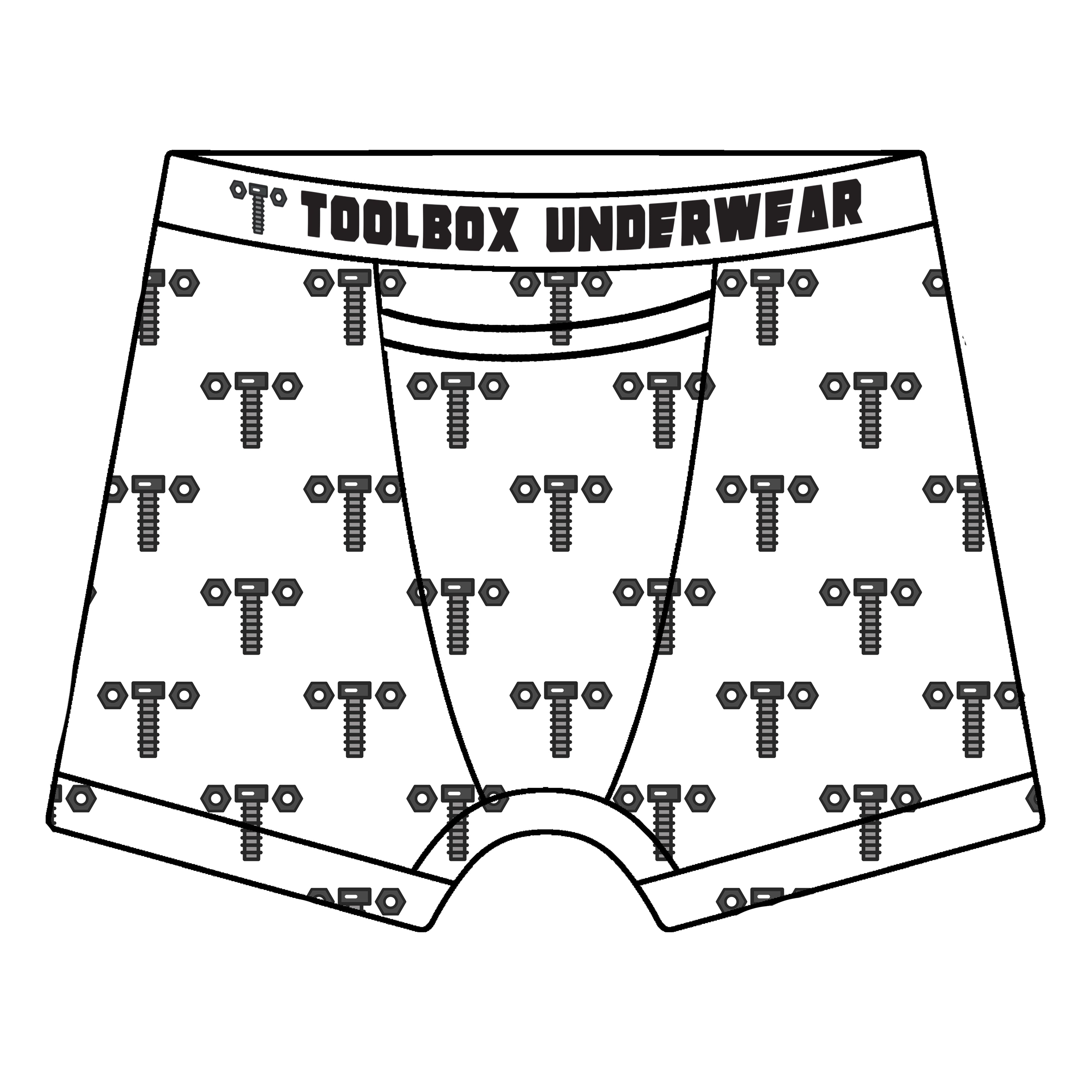 Toolbox Underwear - The Nuts & Bolts Briefs