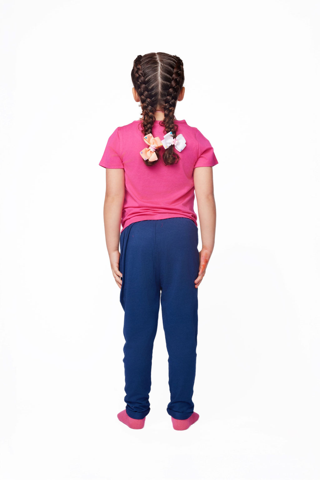 The Everday Sensory Friendly Pink Tee w Chewy Necklace-*actual chewy necklace design may vary, but color will match tee*